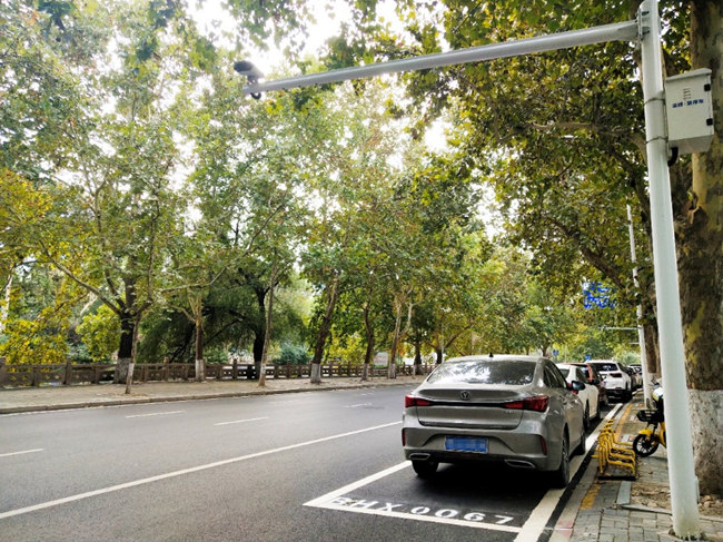慧停车淄博沿河西路管理路段 慧停车淄博沿河西路管理路段