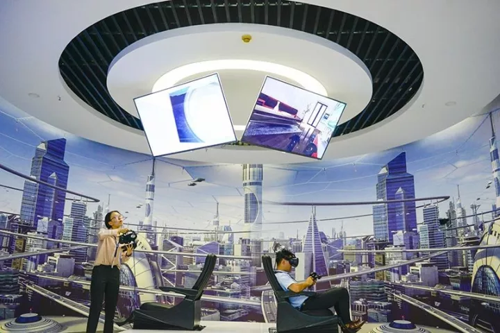 VR全景打造未来智慧城市，功能强大