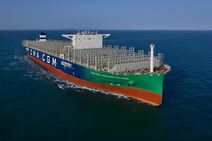 达飞集团打造的全球第一艘LNG燃料23000TEU大型集装箱船 达飞集团打造的全球第一艘LNG燃料23000TEU大型集装箱船