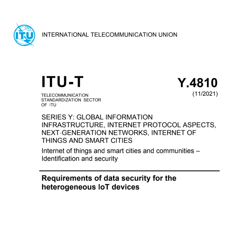保障智慧城市数据安全，腾讯云主导ITU-T物联网数据安全国际标准发布
