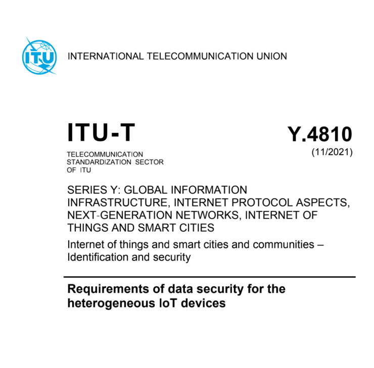 保障智慧城市数据安全,腾讯云主导ITU-T物联网数据安全国际标准发布