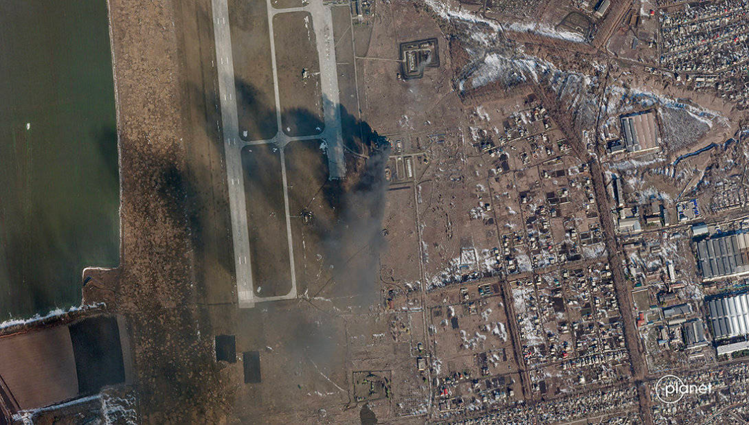 乌克兰哈尔科夫市外的楚胡伊夫空军基地