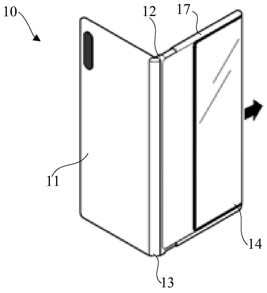 华为公开折叠侧拉手机专利：屏幕面积拉一拉翻倍