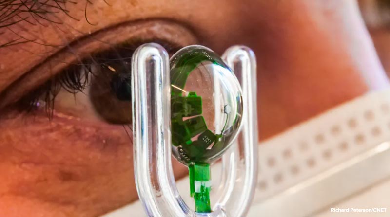 AR隐形眼镜Mojo Vision原型体验：比AR智能眼镜更具潜力