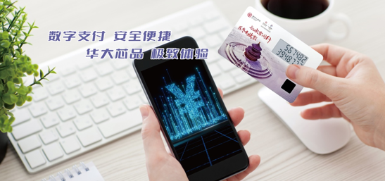 北京中电华大电子推出的数字人民币硬钱包芯片