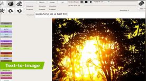 英伟达最新AI技术可将文字转化为逼真的图像