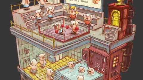 投资40亿的26层“五星级”豪华单间大楼！但是用来给猪住