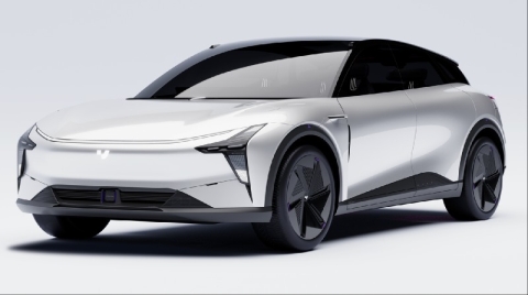 百度首款概念车发布，为对开门SUV车型 配备一体式大屏