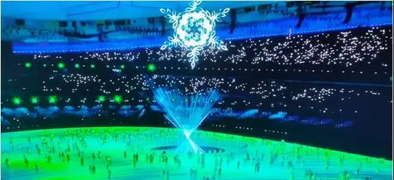 冬奥会闭幕式上的“参天大树”由真激光光束组成
