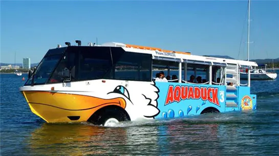 全球首款自动驾驶水陆两用巴士在日本试运营 全球首款自动驾驶水陆两用巴士在日本试运营